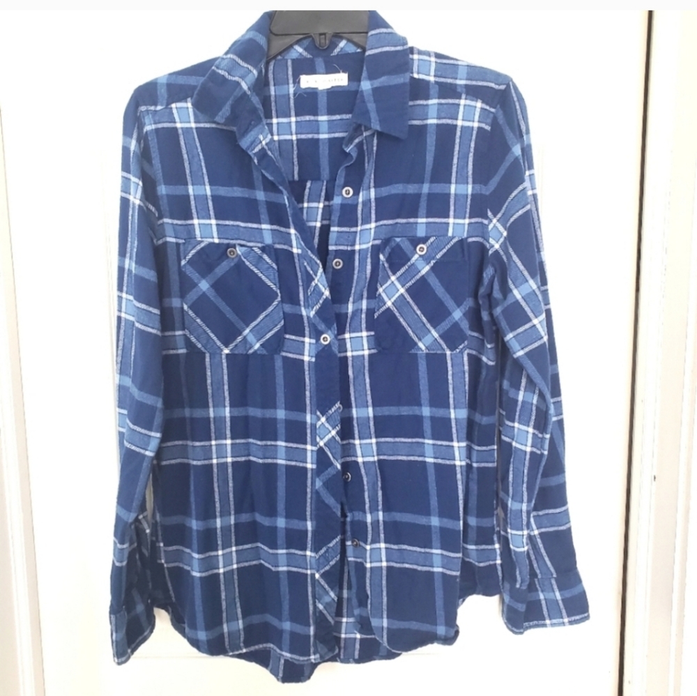 Pacsun L.A hearts plaid shirt